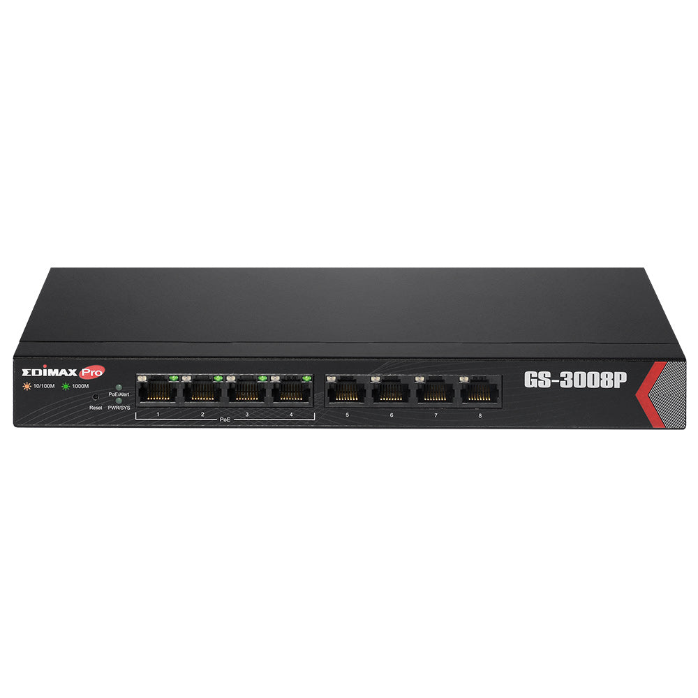 Edimax GS-3008P 8-Port Gigabit Web Managed Edimax GS-3008P 8-Port Gigabit Web Managed
